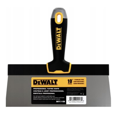 Шпатель DeWalt 10" 254 мм із нержавіючої сталі (2-136)